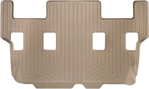 Коврики Weathertech Beige для Ford Expedition (mkIII); Lincoln Navigator (mkIII) 2006-2017 (2 ряд - 2 места)(3 ряд)