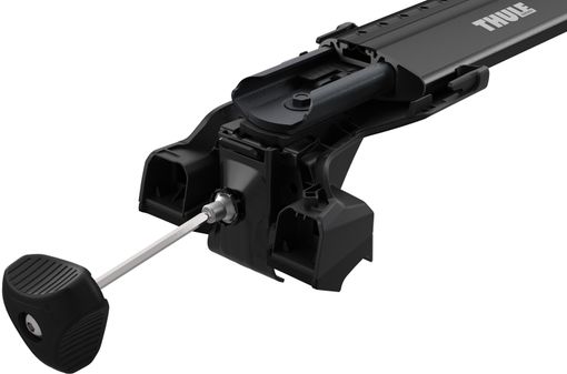 Багажник на интегрированные рейлинги Thule Wingbar Edge Black для Haval Raptor (mkI) 2023→ - Фото 4