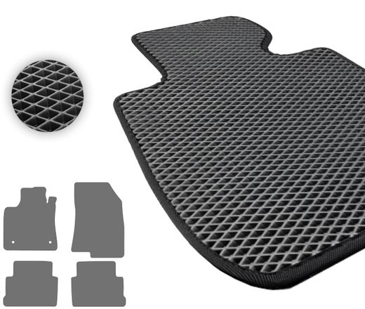 Eva коврики Pro-Eco Black для Dacia Jogger (mkI) 2021→ МКПП