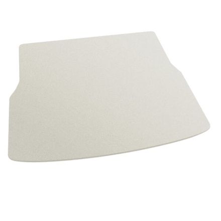 Двухслойные коврики Sotra Premium White для Kia Cerato (mkIII)(купе)(багажник) 2013-2018