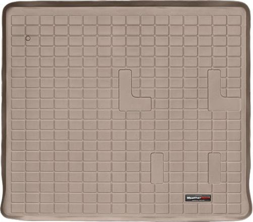 Коврик Weathertech Beige для Hummer H2 (mkI) 2002-2010 (3 ряд - 1 место или без 3 ряда)(внешняя запаска)(багажник)