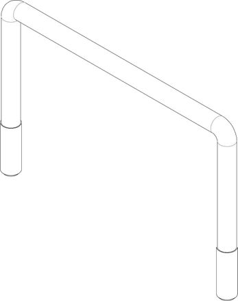 Скоба П-образна (60x90 мм) 52555 (Canyon XT)