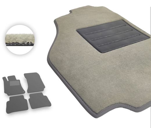 Текстильные коврики Pro-Eco Beige для Mercedes-Benz CLS-Class (C218) 2010-2017