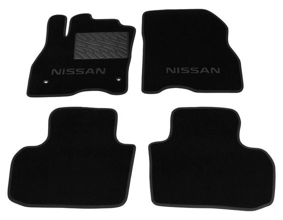 Двухслойные коврики Sotra Classic Black для Nissan Leaf (mkI) 2010-2017