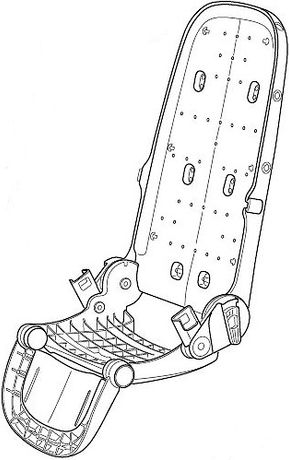 Каркас сидіння 54779 (Shine) - Фото 1