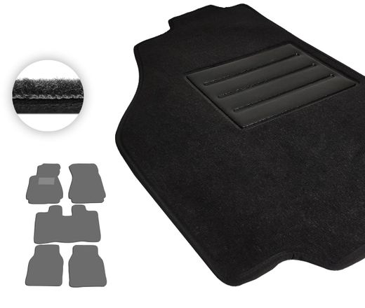 Текстильные коврики Pro-Eco Black для BMW 7-series (E38)(long) 1994-2001