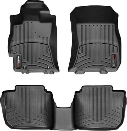Коврики Weathertech Black для Subaru Legacy (mkV) 2009-2014 / Outback (mkIV) 2009-2014 (АКПП)