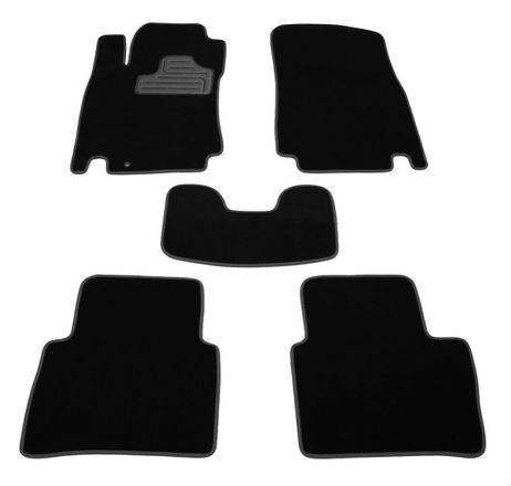 Текстильные коврики Pro-Eco X для Nissan Tiida (C11) 2005-2011