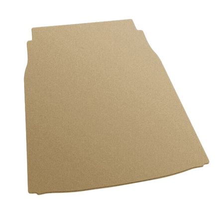 Двухслойные коврики Sotra Premium Beige для BMW 5-series (E60)(седан)(багажник) 2004-2009