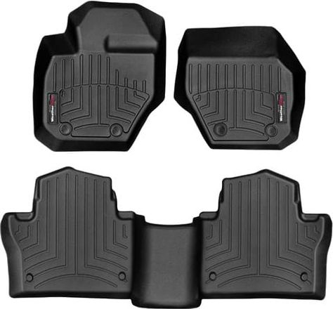 Коврики Weathertech Black для Volvo S60 (mkII) 2015-2018 (Inscription)