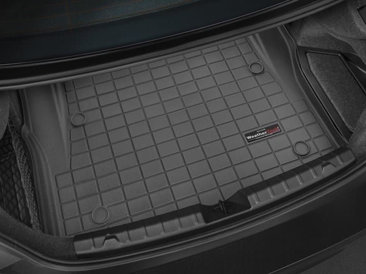 Коврик Weathertech Black для BMW 4-series (F32; F82) 2013-2020 (купе)(багажник) - Фото 2