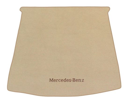 Двухслойные коврики Sotra Premium Beige для Mercedes-Benz GLE-Class (C292)(купе)(багажник) 2015-2019