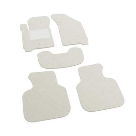 Двухслойные коврики Sotra Premium White для Dodge Journey (mkI)(1 крючок) 2008-2020