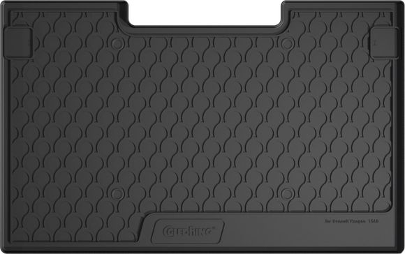 Резиновый коврик в багажник Gledring для Renault Kangoo (mkII) 2007-2021; Mercedes-Benz Citan (W415) 2012-2021 (пассажирский)(L2)(багажник)