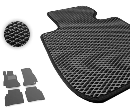 Eva коврики Pro-Eco Black для Mercedes-Benz AMG GT (X290)(4дв. купе) 2019→