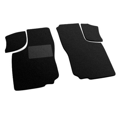 Двухслойные коврики Sotra Premium Graphite для Opel Combo (mkII)(B)(1 ряд) 1994-2001