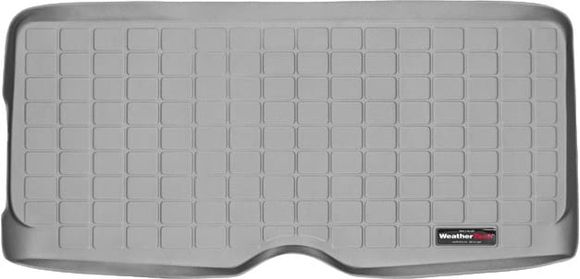 Коврик Weathertech Grey для Dodge Durango (mkI) 2001-2003 (с воздуховодами сзади)(багажник за 3 рядом)