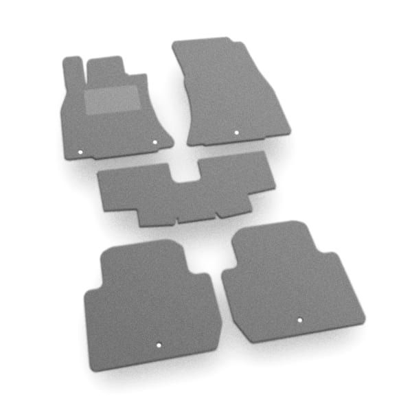 Двухслойные коврики Sotra Premium Grey для Kia Stinger (mkI)(задний привод) 2017-2023 - Фото 1