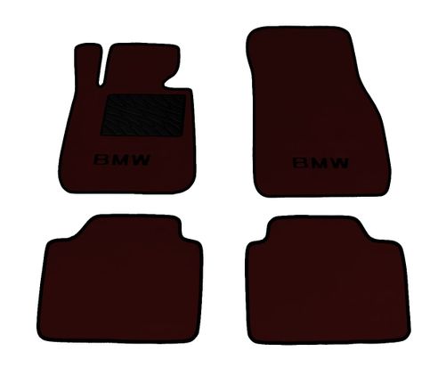 Двухслойные коврики Sotra Premium Chocolate для BMW 3-series (F30; F31; F80) 2011-2018