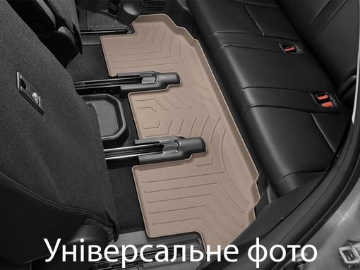 Коврики Weathertech Beige для Mercedes-Benz GL-Class (X166) 2012-2015 / GLS-Class (X166) 2015-2019 (3 ряд) - Фото 2