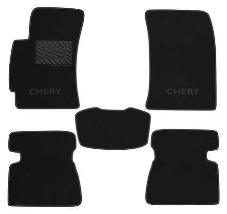 Двухслойные коврики Sotra Premium Graphite для Chery Eastar / B11 (mkI) 2006-2011