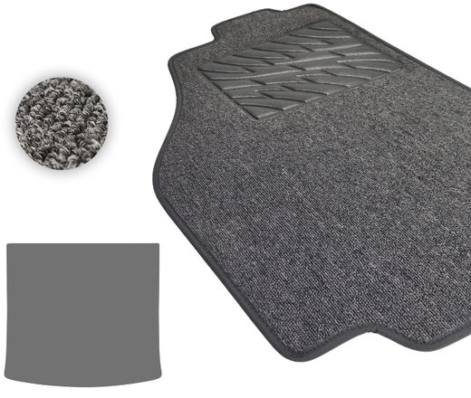 Текстильные коврики Pro-Eco Graphite для Volkswagen Touareg (mkIII)(багажник) 2018→