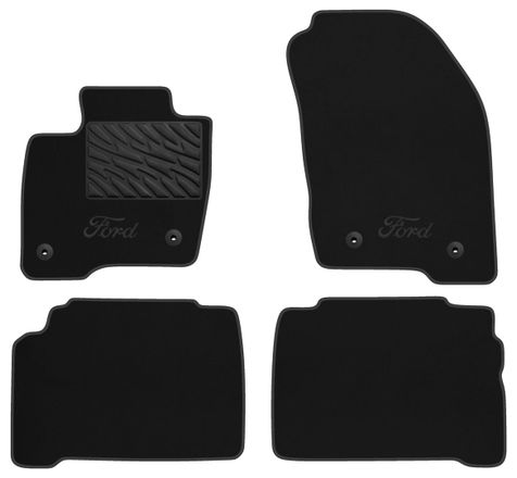 Двухслойные коврики Sotra Premium Graphite для Ford Galaxy (mkIII) 2015-2022 / S-Max (mkII) 2015-2023