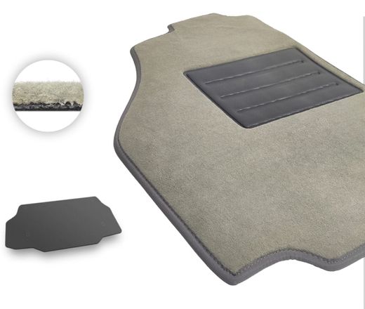 Текстильные коврики Pro-Eco Beige для Acura RLX (mkI)(гибрид)(багажник) 2012-2020