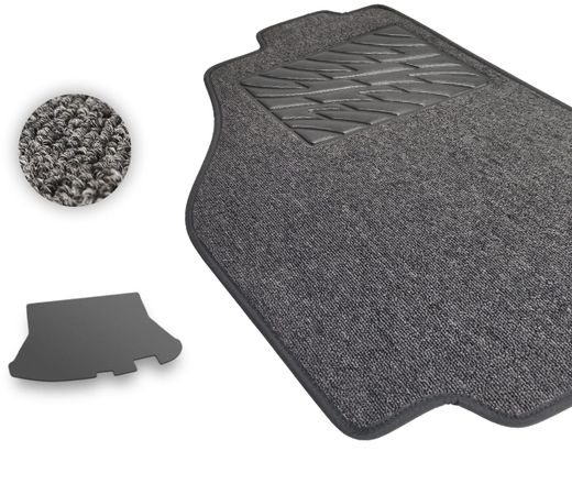 Текстильные коврики Pro-Eco Graphite для Nissan Micra (mkII)(K11)(багажник) 1997-2003