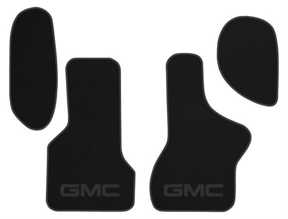 Двухслойные коврики Sotra Premium Black для GMC Savana (mkI)(1 ряд) 2003→