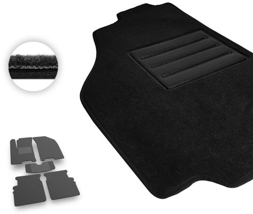Текстильные коврики Pro-Eco Black для Chevrolet Aveo (mkI) 2002-2011