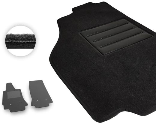Текстильные коврики Pro-Eco Black для Chevrolet Corvette (mkVII) 2014-2019