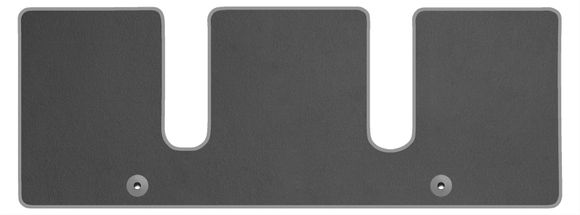 Двухслойные коврики Sotra Premium Grey для Kia EV9 (mkI) 2023→ (3 ряд)