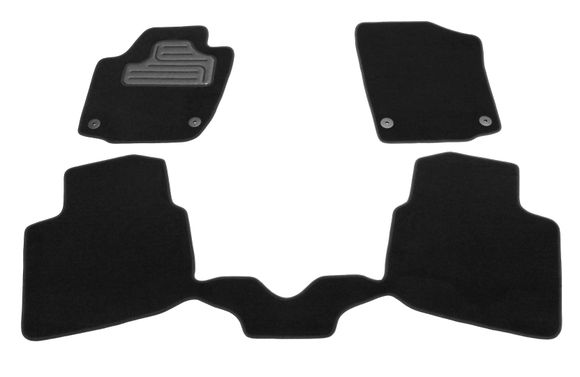 Текстильные коврики Pro-Eco X для Skoda Rapid (mkI); Seat Toledo (mkIV) 2012-2019
