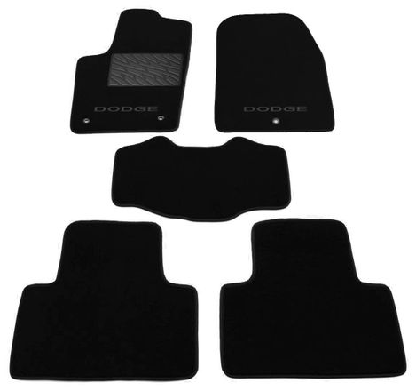 Двухслойные коврики Sotra Premium Graphite для Dodge Durango (mkIII)(2 ряд - 3 места) 2013-02.2015
