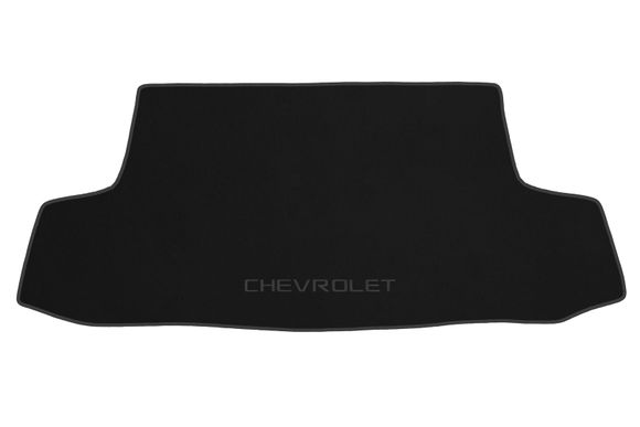 Двухслойные коврики Sotra Premium Graphite для Chevrolet Aveo (mkI)(седан)(багажник) 2008-2011