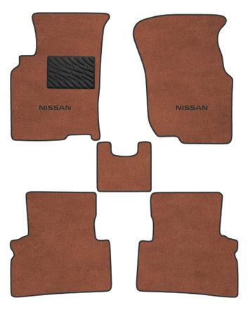 Двухслойные коврики Sotra Premium Terracot для Nissan Almera Tino (mkI) 1998-2006