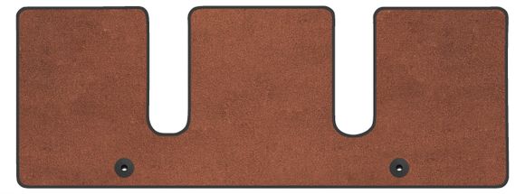 Двухслойные коврики Sotra Premium Terracot для Kia EV9 (mkI) 2023→ (3 ряд)