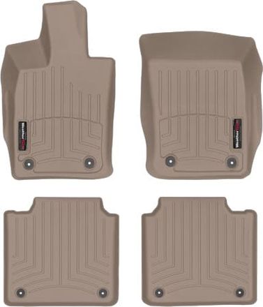 Коврики Weathertech Beige для Porsche Panamera (mkII) 2016-2023 (Executive)