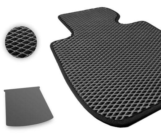 Eva коврики Pro-Eco Black для Mercedes-Benz GLE-Class (C292)(купе)(багажник) 2015-2019