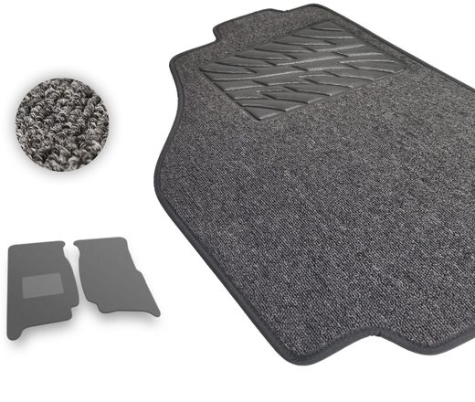 Текстильные коврики Pro-Eco Graphite для Toyota Land Cruiser (J70)(1 ряд) 1984→